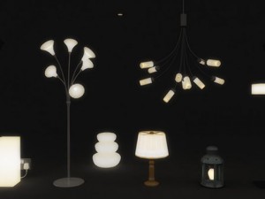 lamps and lights pack 3D Model