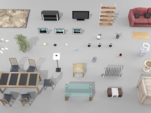 interior props pack 3D Model