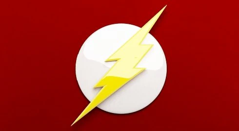 the flash logo 3D Model .c4d .max .obj .3ds .fbx .stl .blend 