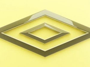 umbro logo 3D 모델