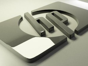 hp logo Model 3D