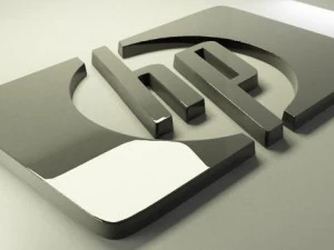 hp logo 3D Model