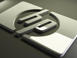hp logo Model 3D