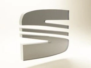 logotipo do assento Modelo 3D