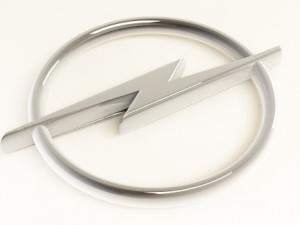 opel logo Model 3D