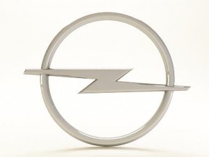 opel logo Model 3D