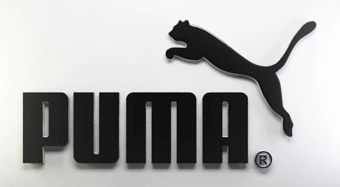 puma logo 3D Model .c4d .max .obj .3ds .fbx .stl .blend 