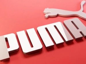 puma logo 3D Model
