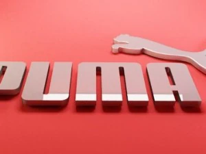 puma logo 3D Model