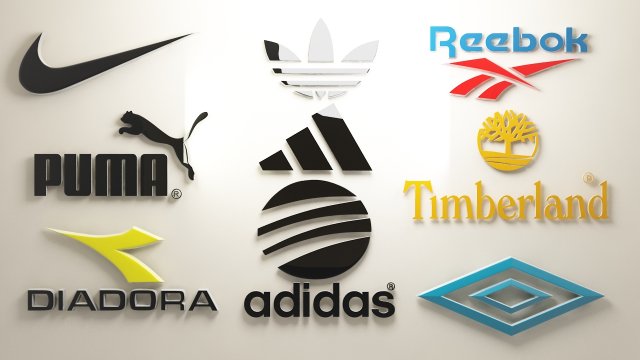 sport logos package 3D 모델 .c4d .max .obj .3ds .fbx .stl .blend 