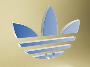 adidas performance originals and style logos Model 3D