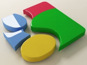 google 3d icons Modello 3D