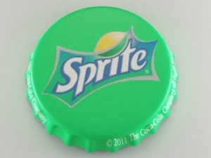 cocacola fanta sprite bottle cap 3D Model