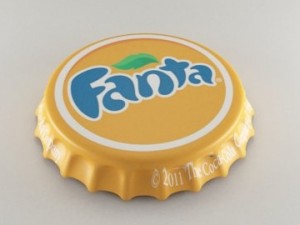 cocacola fanta sprite bottle cap 3D Model