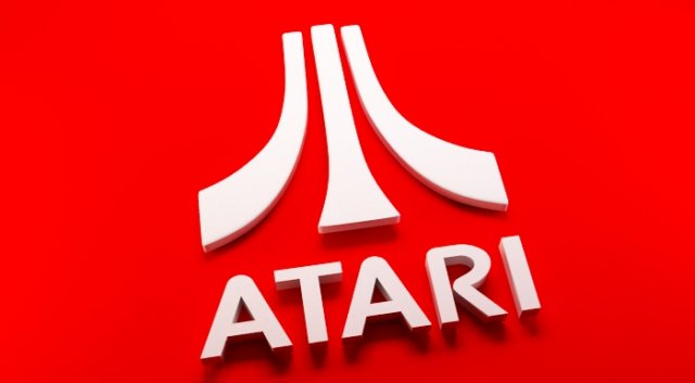 atari logo Modello 3D .c4d .max .obj .3ds .fbx .stl .blend 