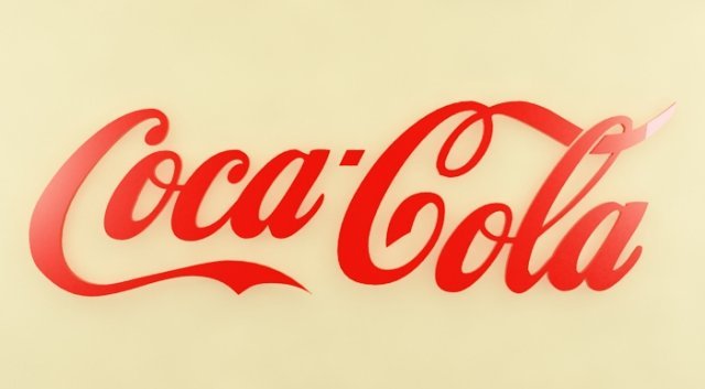 cocacola logo 3Dモデル .c4d .max .obj .3ds .fbx .stl .blend 