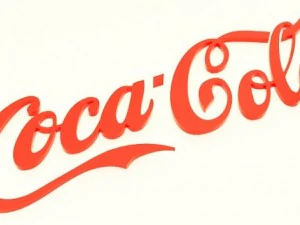 cocacola logo 3D Model