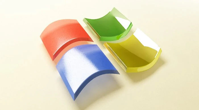 microsoft windows logo 3D Model .c4d .max .obj .3ds .fbx .stl .blend 