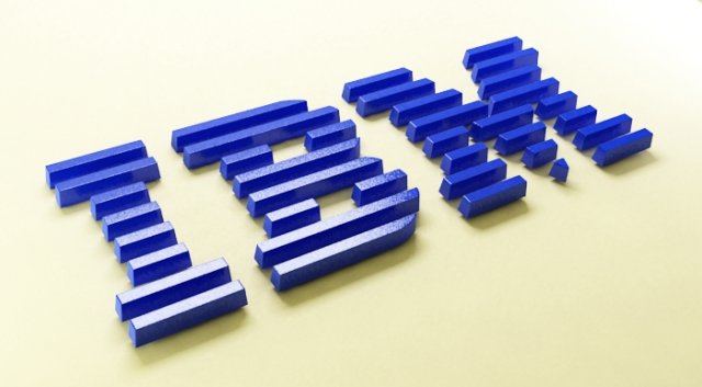 ibm logo Model 3D .c4d .max .obj .3ds .fbx .stl .blend 