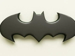 batman forever 3d logo 3D Model