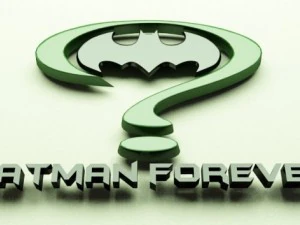 batman forever 3d logo 3D Model