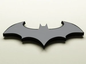 batman arkham city logo 3D Model