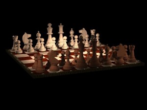chessboard 3D Model