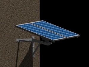 photovoltaicpanelswithrotor Modello 3D