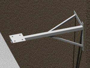 photovoltaicpanelswithrotor Modello 3D