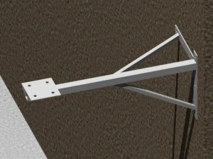 photovoltaicpanelswithrotor 3D Model