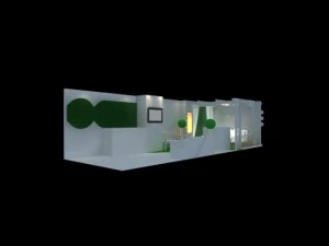 3x9 exhibiton 3D Model