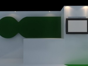 3x9 exhibiton Modello 3D