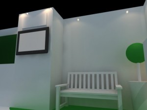 3x9 exhibiton Modello 3D