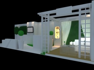 3x9 exhibiton Modello 3D