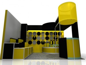 3x4 exhibiton Modèle 3D