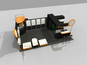 5x9 exhibiton 3D-Modell
