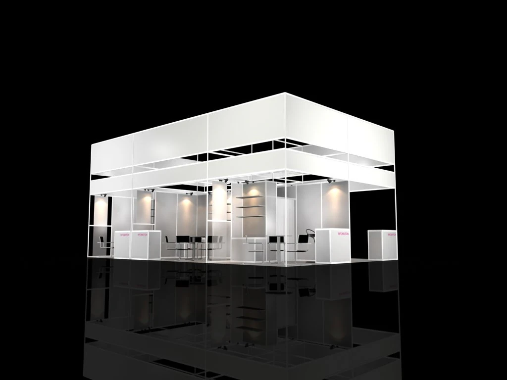 6x10 exhibition 3D Model .c4d .max .obj .3ds .fbx .stl .blend
