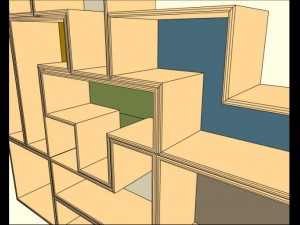 shelf Model 3D