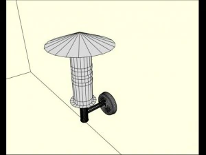 applique murale Modèle 3D