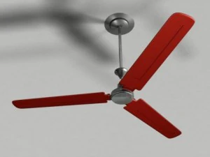 стельовий вентилятор 3D Модель