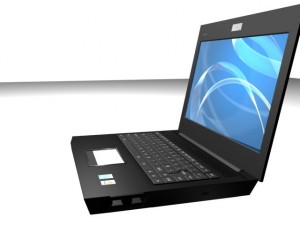 laptop compaq 3D Model