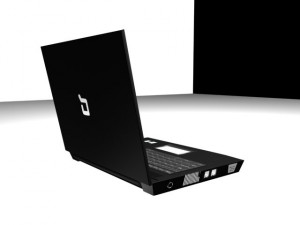 laptop compaq 3D Model