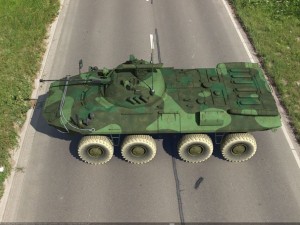 btr90 Modelo 3D