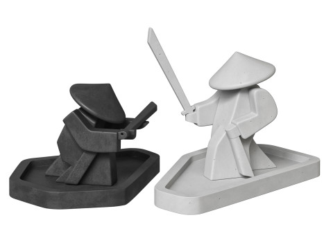 Incense stand Samurai Modèle 3D