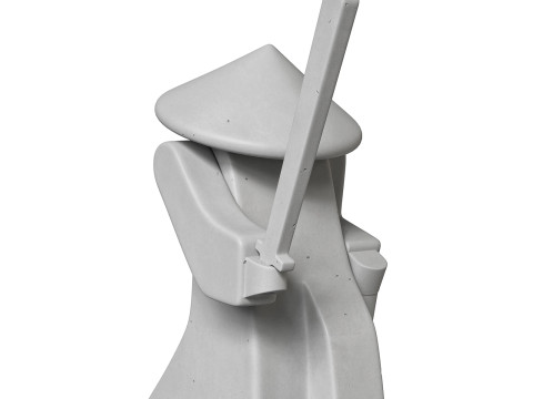 Incense stand Samurai Modèle 3D