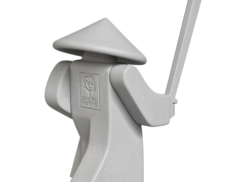 Incense stand Samurai Modèle 3D