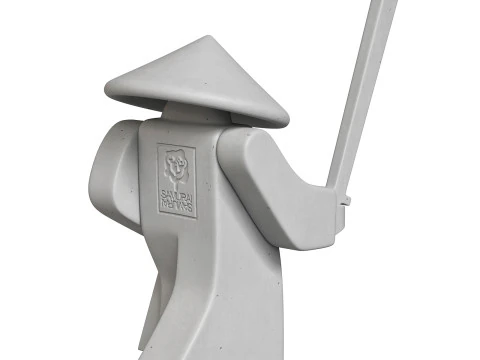 Incense stand Samurai 3D Model