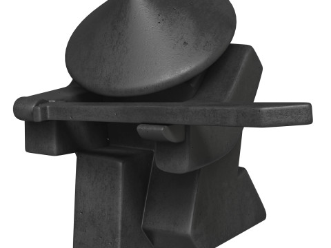 Incense stand Samurai Modèle 3D