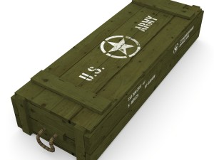 us army crate 3D-Modell