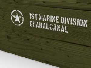 us army crate Modèle 3D